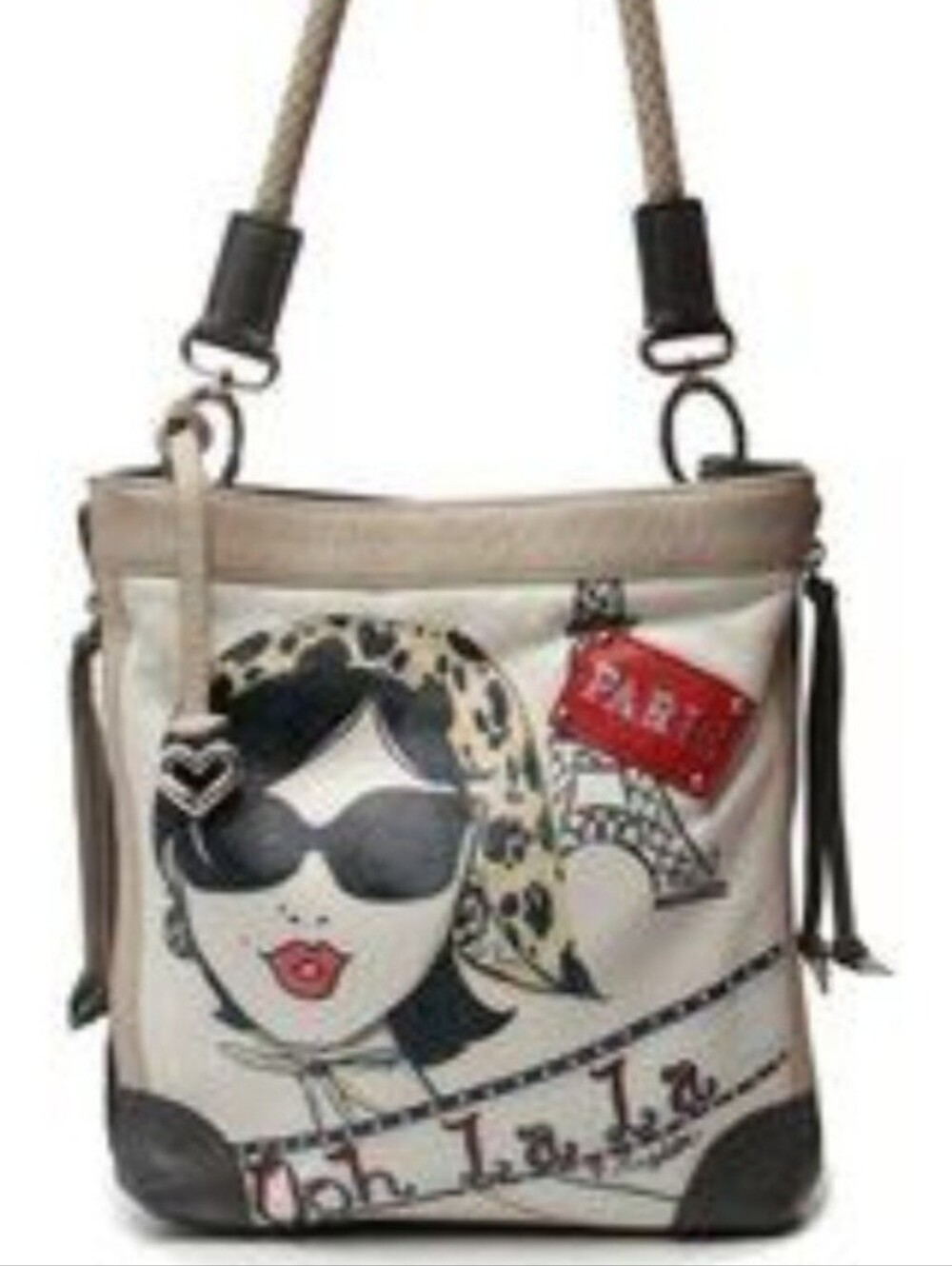 Brighton Ooh La La Paris Fashionista Shoulder Bag